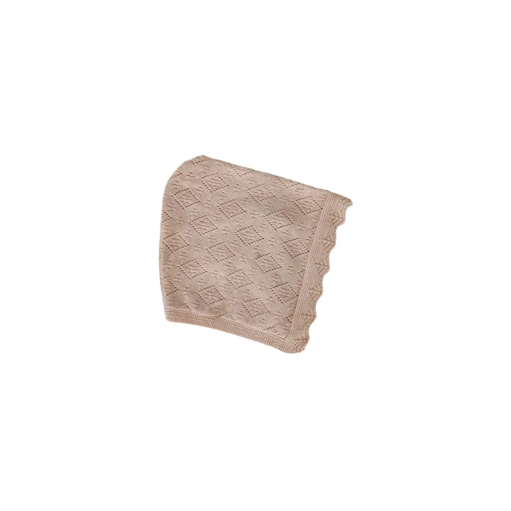 

Дышащая хлопковая детская кружевная шапка принцессы, защитная теплая шапка для головы малыша, реквизит для фотосъемки, шапка для новорожденных 0-12 месяцев