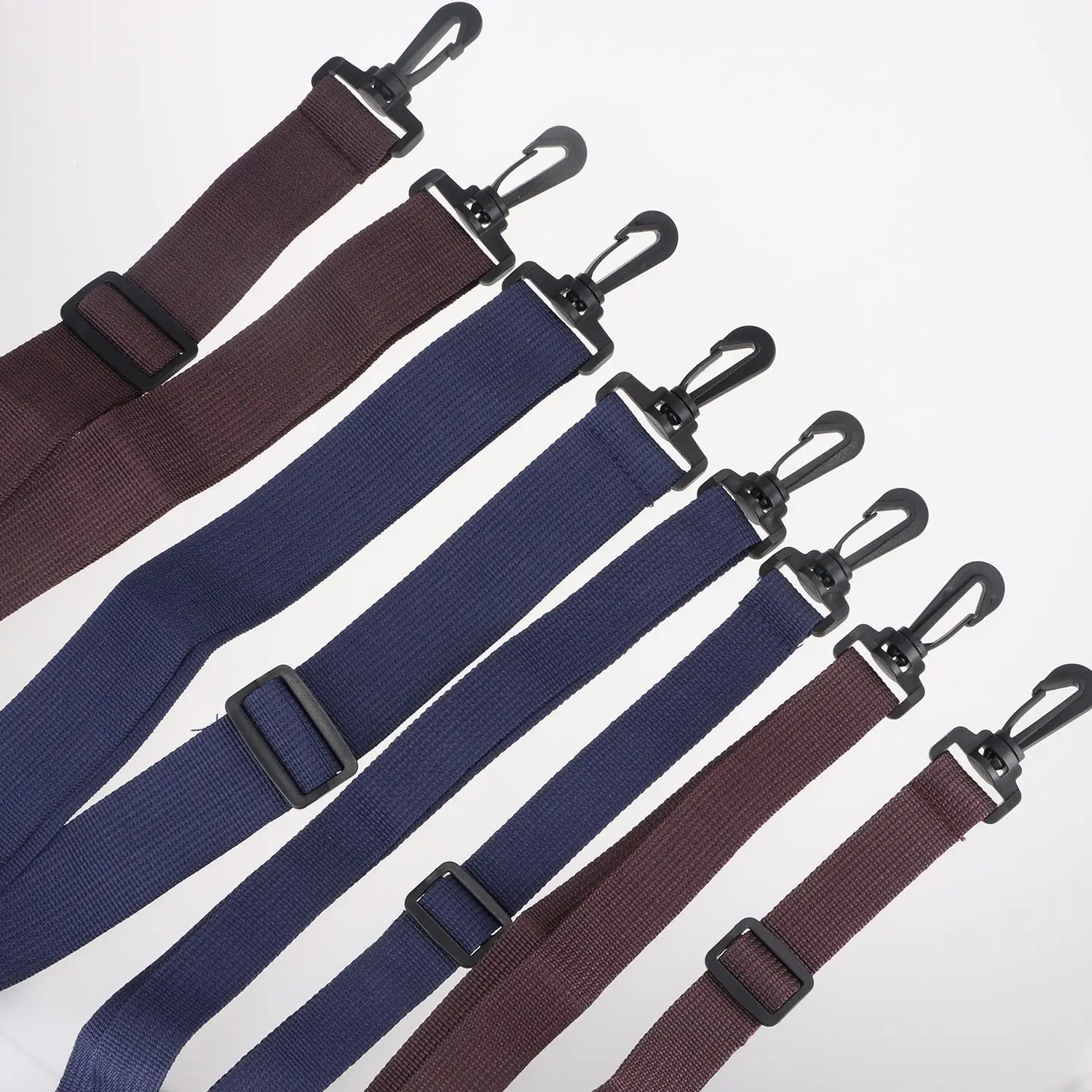 

Adjustable Wide Strap Men Crossbody Bag Strap Men's Shoulder Messenger Bags Belt Black Replacement Bag Part Accessories