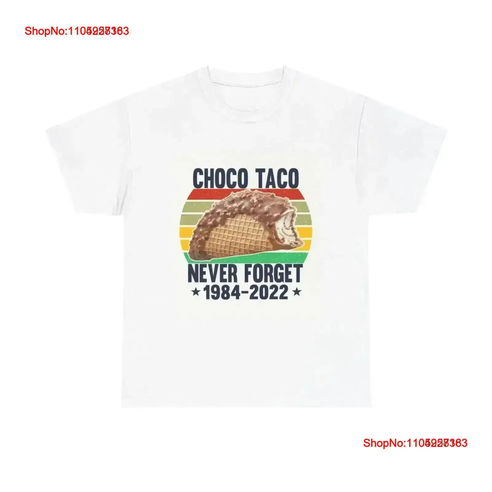 Choco Taco camiseta Vintage divertido helado Retro 90s algodón pesado lavado ropa de diseñador suave estirado gráfico homme vintage