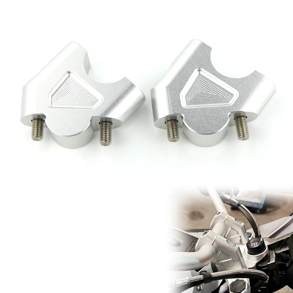 Fit For BMW R1200GS Adventure R1200GS R1250GS Adventure R1250GS S1000XR Back Moved Barback Offset Handlebar Risers Aluminum