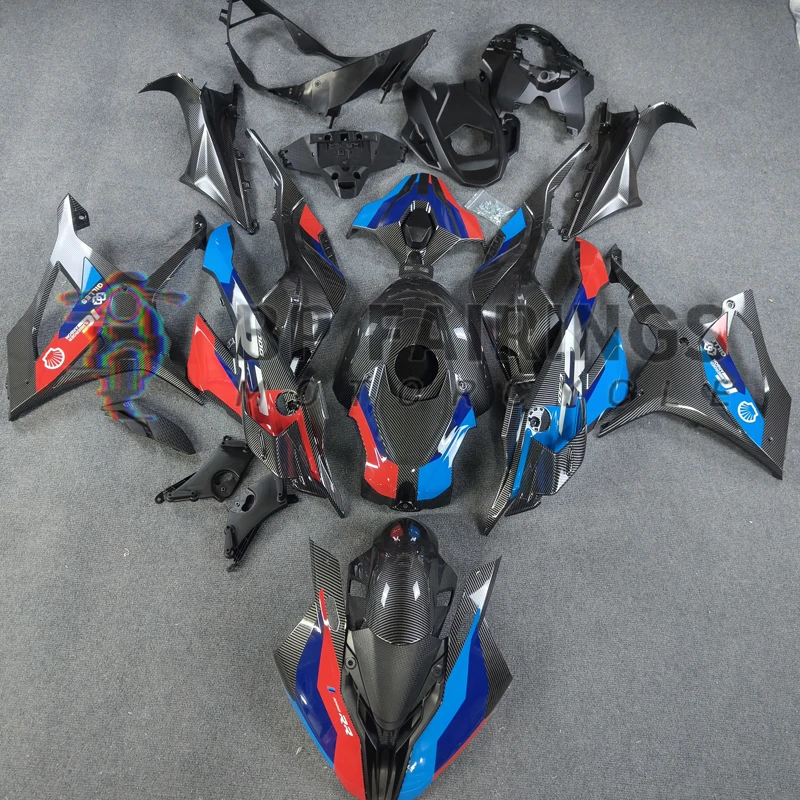 For BMW S1000RR 2023 2024 Fairing Accessories Full Fairings Panel Higher Quality ABS Plastic Injection set Carbon Fiber Painted