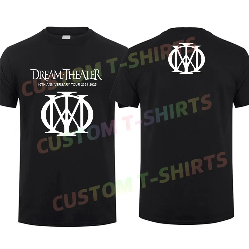

Men Dream Theater 40th Anniversary Tour - T-shirt Casual T Shirt Graphic Summer Short Sleeves 100% Cotton S-3XL
