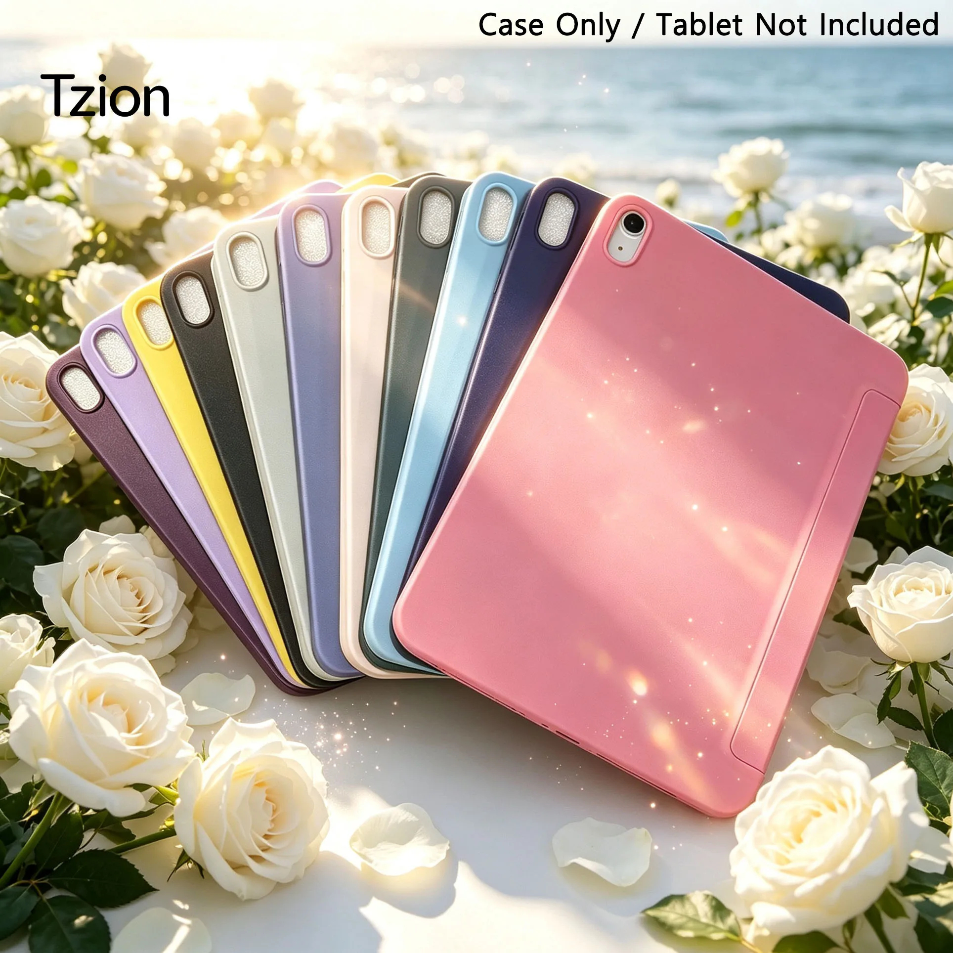 For Apple iPad 11th A16 11'' 2025 / 10th 10.9'' Magnetic Triple-Fold Stand Flip Cover, Ultra Slim, Auto Wake/Sleep Tablet Case