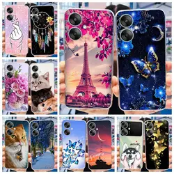 For Xiaomi Redmi 13C 5G Case Redmi 13R Stylish Painted Back Cover Soft Silicone Phone Case For Redmi 13R Redmi13C 5G Fundas Capa