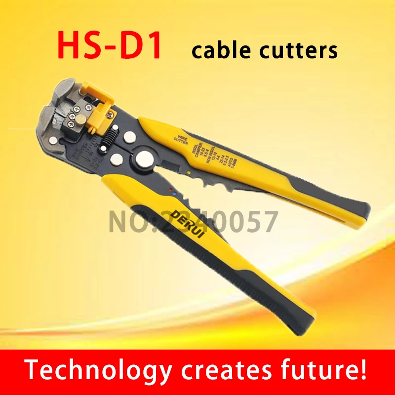 

HS-D1 ИНСТРУМЕНТ Щипцы Кабельный резак Автоматический инструмент для зачистки проводов Многофункциональные инструменты для зачистки Обжимные клещи