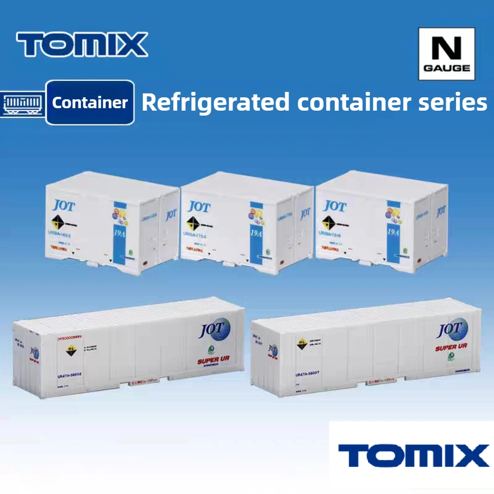 

Модель поезда TOMIX N, холодильный контейнер, грузовой автомобиль, несколько вариантов, аксессуары для поезда, украшение для песочного стола