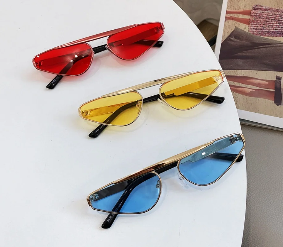 

Trendy Personalised Small Frame Glasses Women's Fashion Streetwear Accessories Outdoor Outing Beach Sun Protection Sunglasses