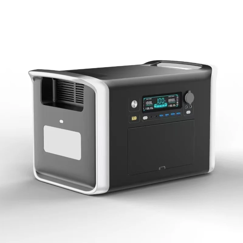 

AP2000 Открытый высококачественный аккумулятор Портативное хранилище энергии 640000 мАч Мощный аварийный источник питания 2048 Втч Портативная мощность