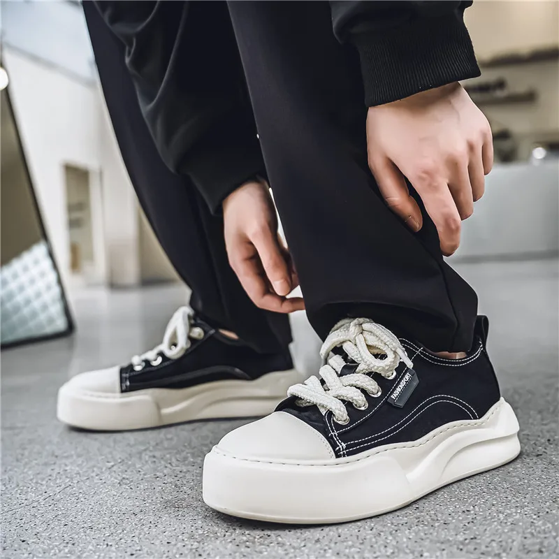 

Весенне-осенний новый стиль, модные новые стильные универсальные классические простые износостойкие нескользящие удобные мужские туфли для доски