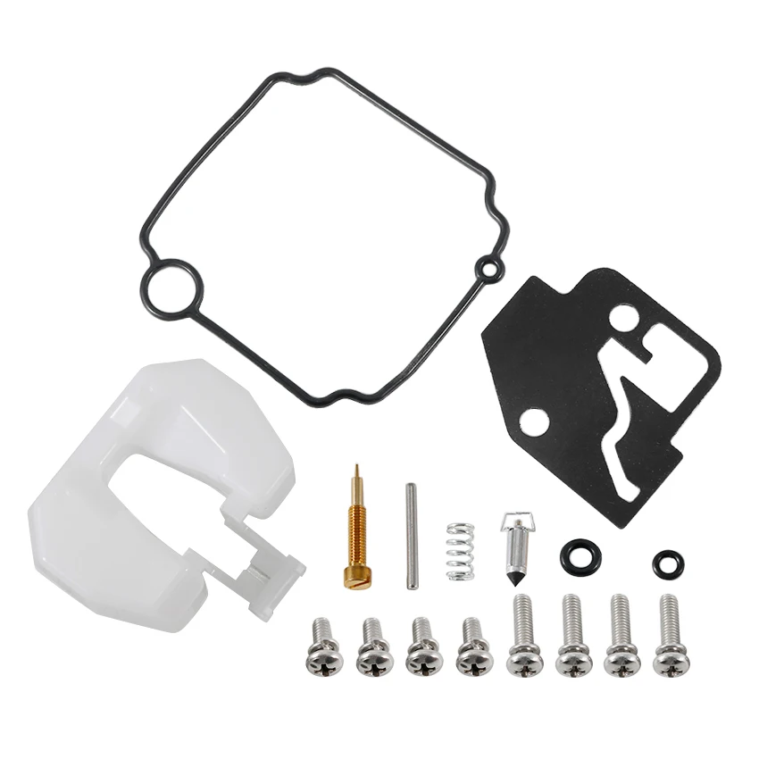 

Motorcycle Carburetor Repair Kit Outboard Parts For Yamaha 9.9hp F9.9C T9.9 13.5hp F13.5A 5hp F15A OEM:66M-W0093-00 66M-W0093-01