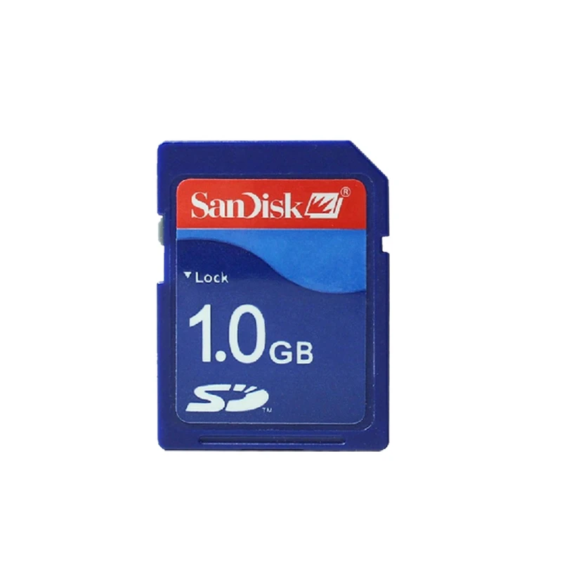 بطاقة ذاكرة كاميرا Sandisk 1GB SD 1G بطاقة ذاكرة لكاميرا Canon Panasonic CCD الرقمية ثلاثية الأبعاد بطاقة ذاكرة CNC