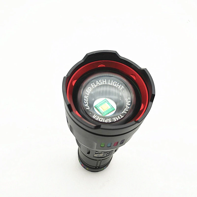 30W Long Range Zoom  Led Flashlight Strong Power Emergency Torch White Light High Lumens  USB Rechargeable Aluminum Lamp