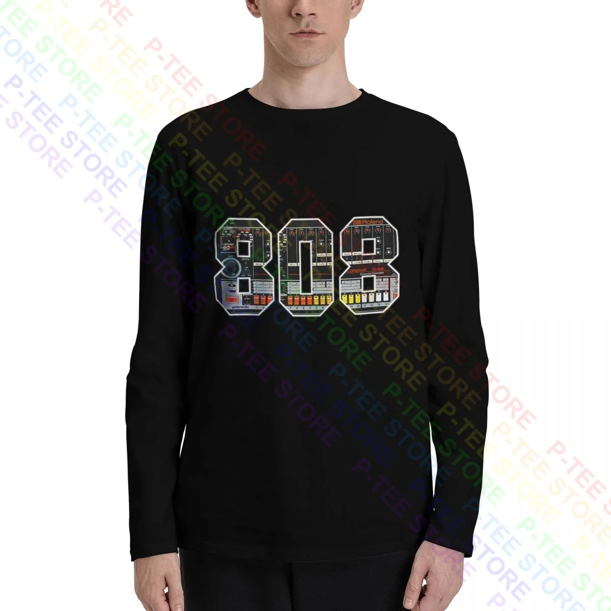 Tr808 Music Sampler Dj Pioneer Cdj 2000 Nxs Djm Akai 808 Tb303 Long Sleeve T-Shirts T-shirt Tee Soft Trend