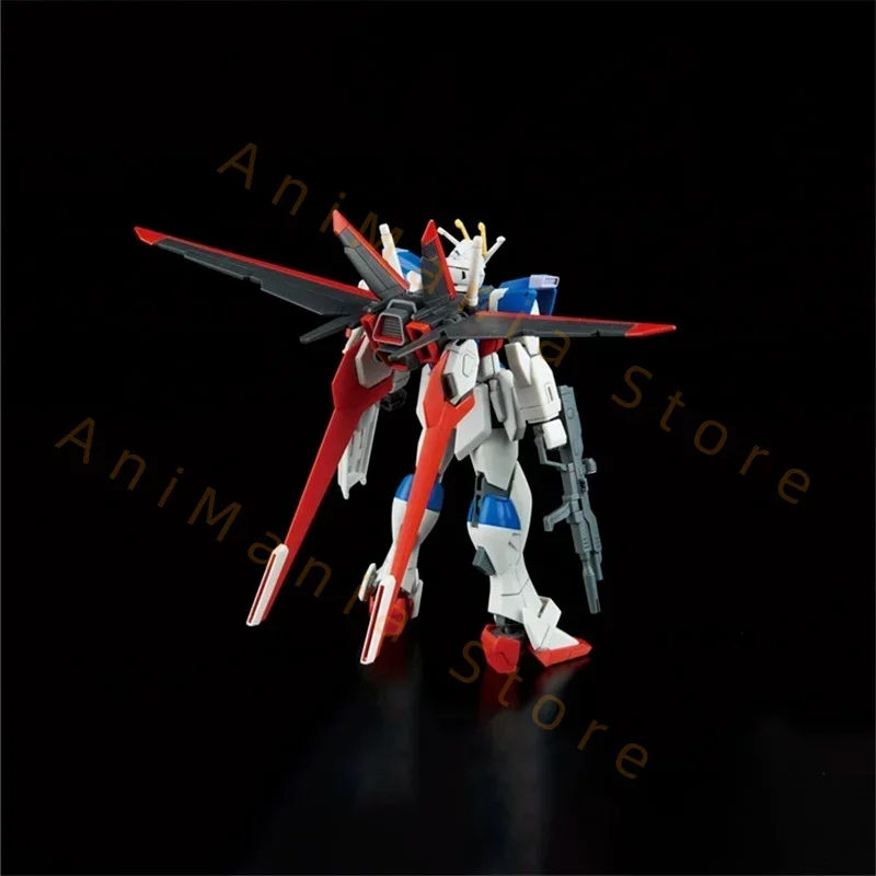 Bandai original gundam modelo kit anime figura hgce 198 1/144 ZGMF-X56S força impulso figuras de ação brinquedos presentes para crianças