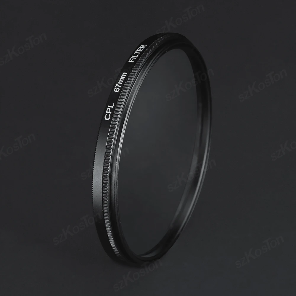 Circular Polarizing CPL Filter 37 39 40.5 43 46 49 52 55 58 62 67 72 77 mm for Nikon Canon Sony Fujifim Olympus Camera Lens