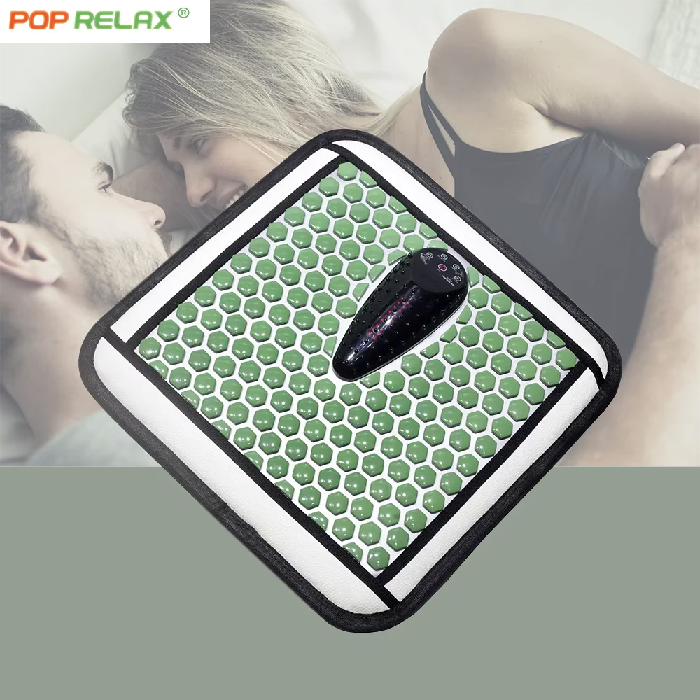 Lady Pelvic Floor Muscles Healthy Care Hot Moxibustion Therapy Infrared Heating Pads Tourmaline Photon Massage Mat
