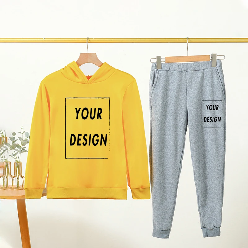 Kinder Mode 2 stücke Pullover Hoodie + Hosen Anzüge 1-8Y Jahre Jungen Mädchen Casual Langarm Sportswear Trainingsanzüge Kinder kleidung – Detail 11