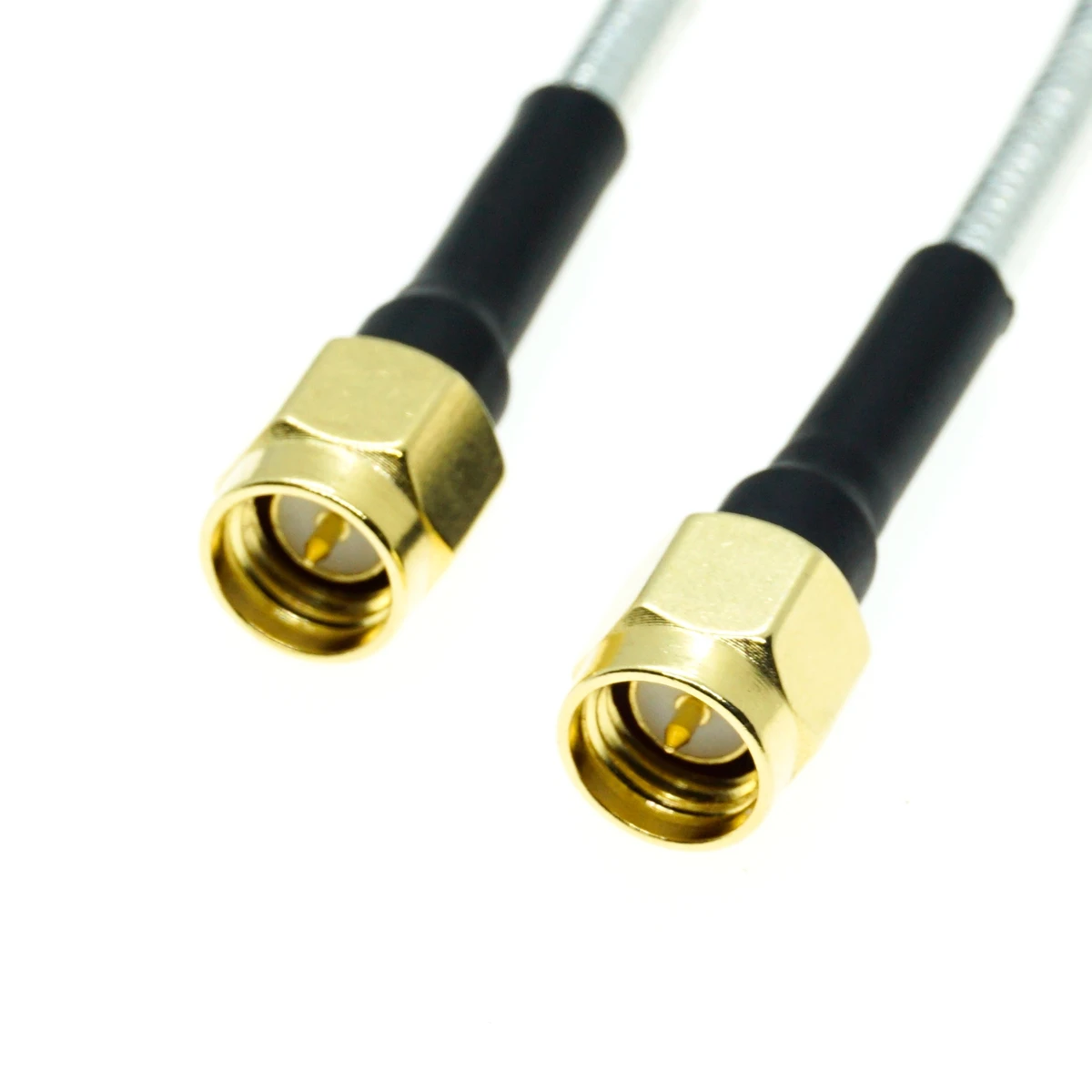 SMA male to SMA male plug solder connector RG402 RG-402 Semi Flexible RF Coax wir Coaxial Cable  0.141\