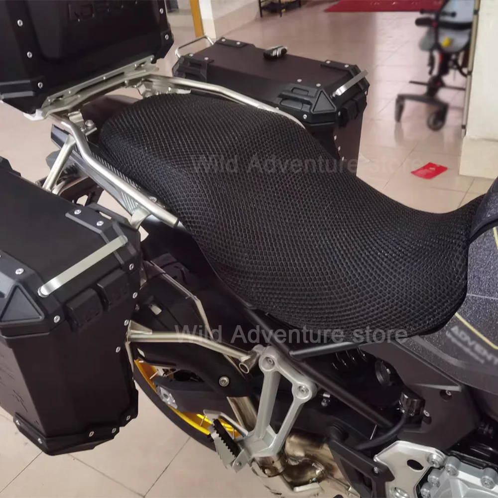 

3D Mesh Motorcycle Seat Cover For VOGE DS900X 900DSX DSX900 Breathable Scooter Seat Pad With Anti-slip Mesh Design UV Protection