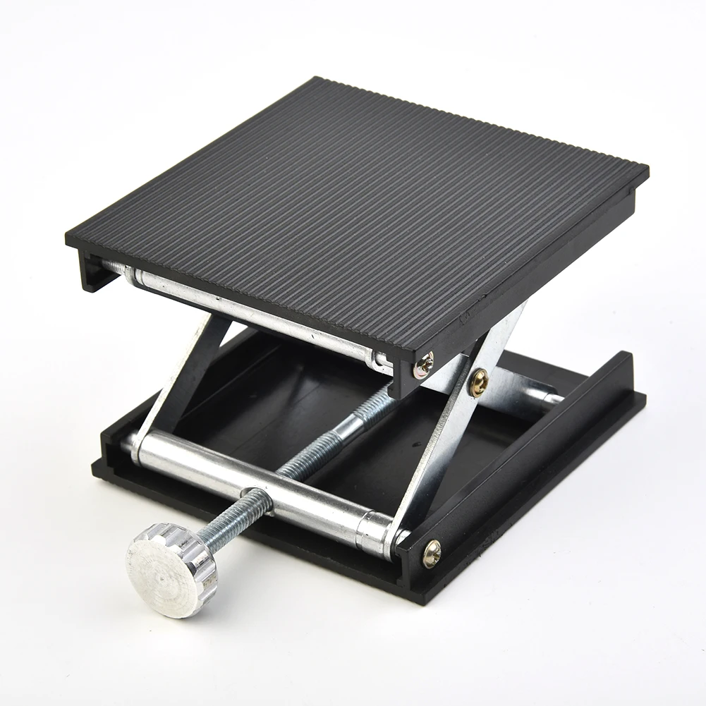 Small Router Lift Table 30-90mm Adjustable Height Woodworking Engraving For Spirit Level Lifting Stand Plastic/Aluminum