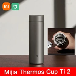 Xiaomi Mijia Thermos Cup Ti 2 TA1 Pure Titanium 480ML Capacity 6-hour Keep Warm Material Travel Drink Thermos Cup Portable Cup