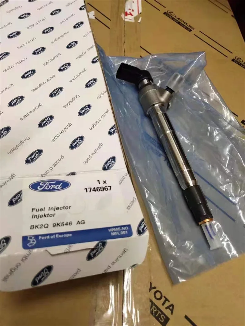 Original New BK2Q-9K546-AG BK2Q9K546AG Common Rail Fuel Injector CK4Q-9K546-AA Ford For diesel engine BT-50, Siemens VDO