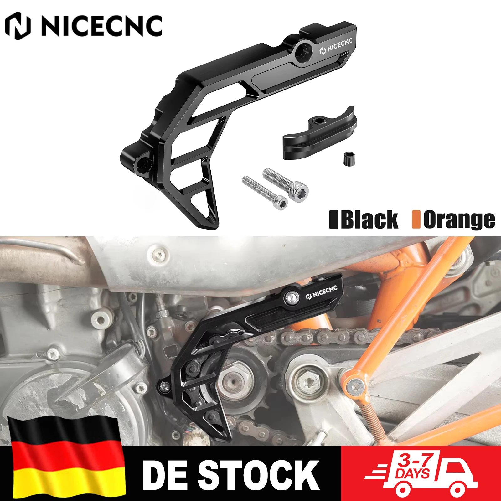 Kettenschutz für KTM 690 Enduro R 690 SMC R 2009-2025, Husqvarna 701 Enduro /SM 2016-2025, GasGas 700 SM/ES