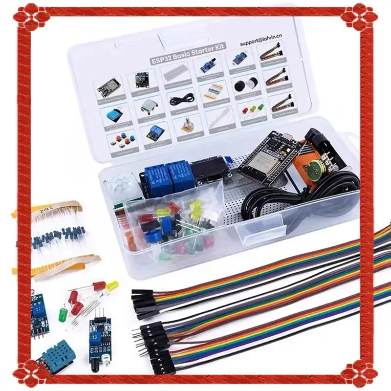 تسليم 24 ساعة جديد ESP32 كاتب كيت ل ESP32 ESP-32S WIFI IOT مجلس التنمية لتقوم بها بنفسك مجموعة التعلم مع البرنامج التعليمي مع لاردو #5