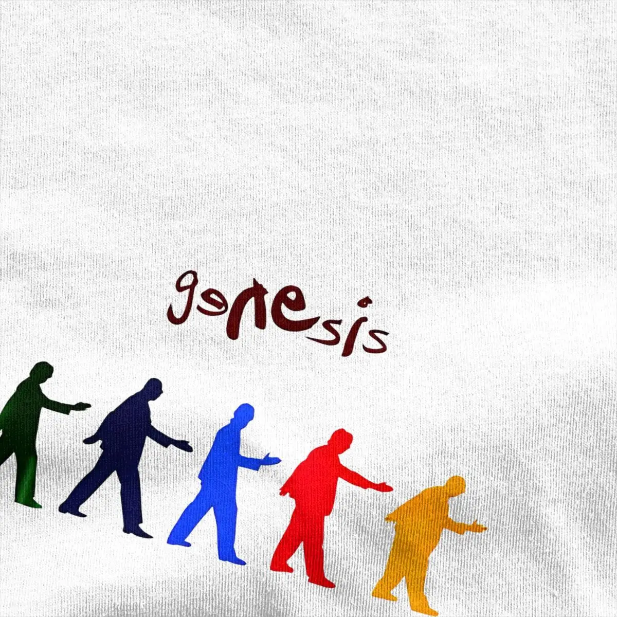 Man T-Shirt Genesis Band T Shirts Novelty Summer Tee Shirt Classic Print Cotton Tops Gift