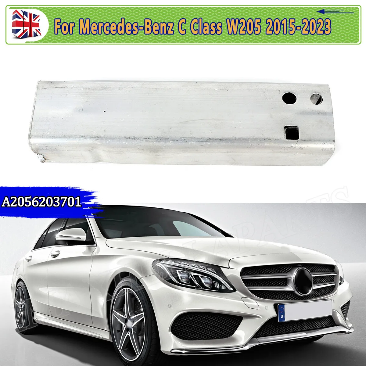 

Front Bumper Reinforcement For Mercedes Benz C-Class W205 c180 c220 D c300 c400 2015-2023 front litter bumper A2056203701