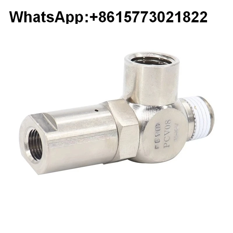 

For AirTAC Original Induction Check Valve Cylinder Positioning Safety Valve PCV-06/08/10/15-F-G