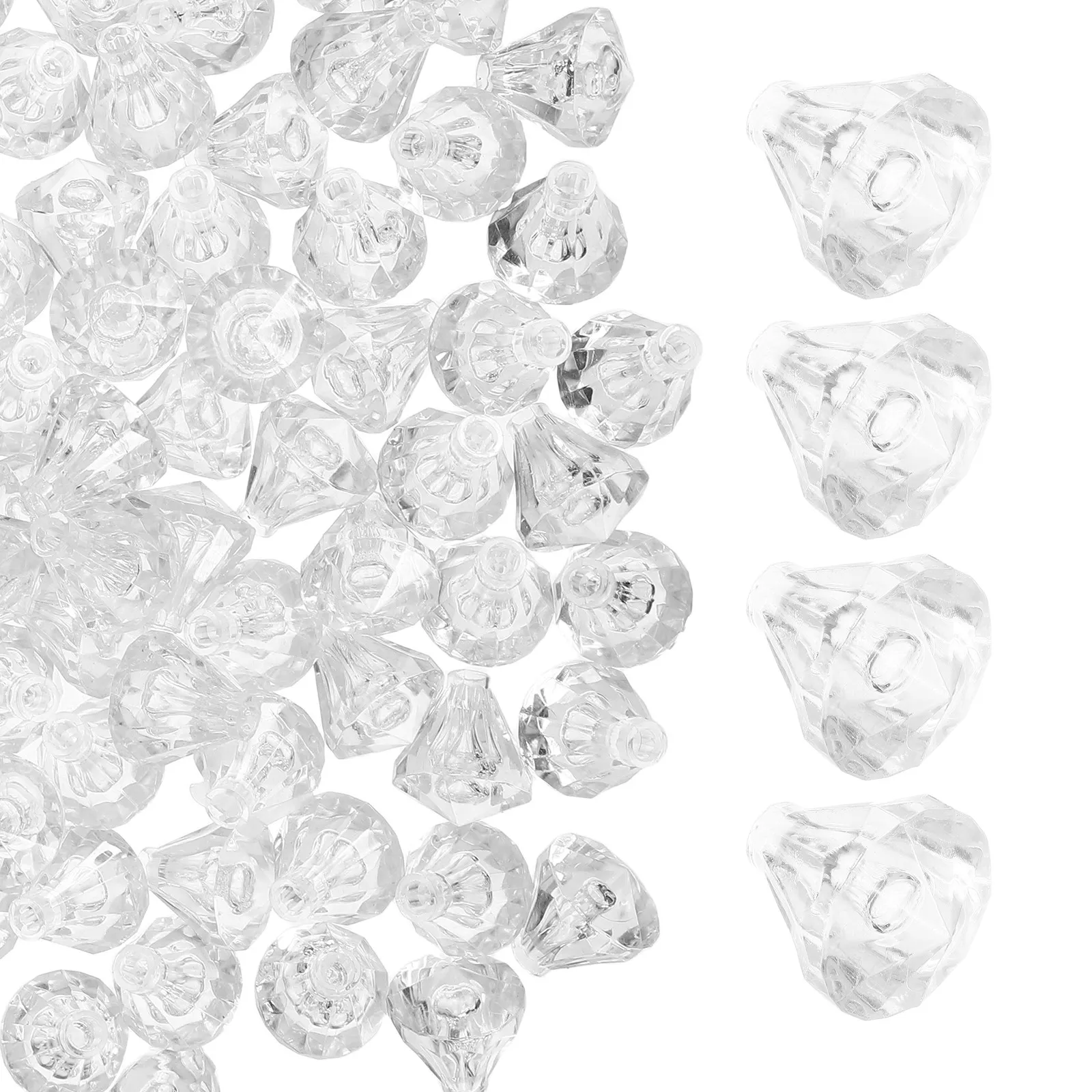 100-pecas-de-protetores-de-lampadas-led-em-formato-de-diamante-capas-de-plastico-transparente-para-luminarias-para-ambientes-externos-patios-jardins-festas-e-casamentos