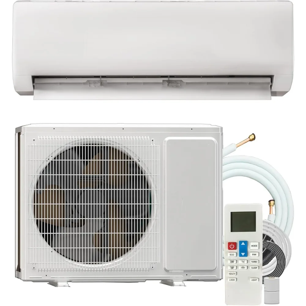 

Mini Split AC/Heating System, Energy Efficient Inverter AC Unit with 1 Ton Heat Pump, Air ConditionerCustomized