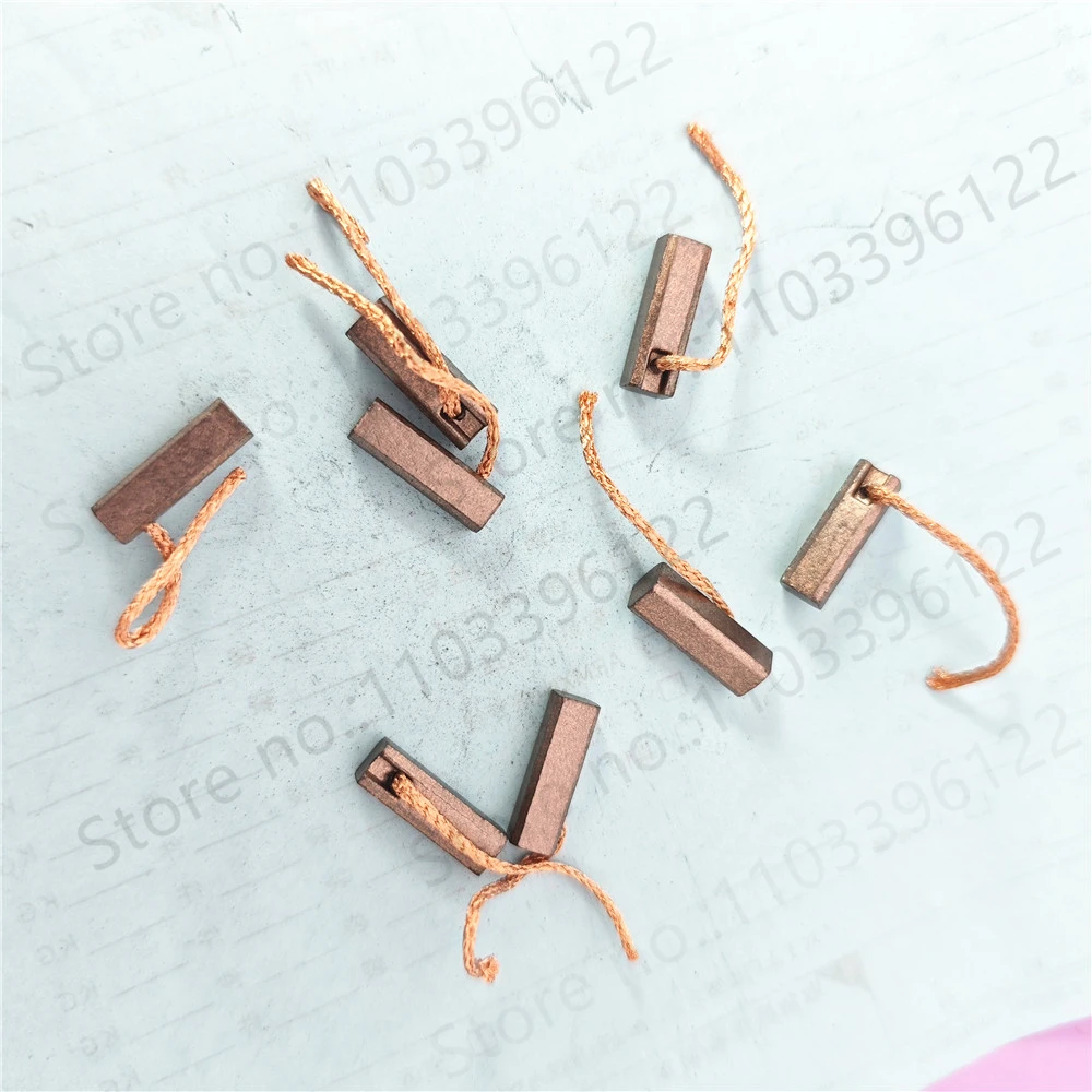 

20 шт. 5*8*17 5,5*11*20 5*6*20 4*6*16 двигатель постоянного тока медная угольная щетка