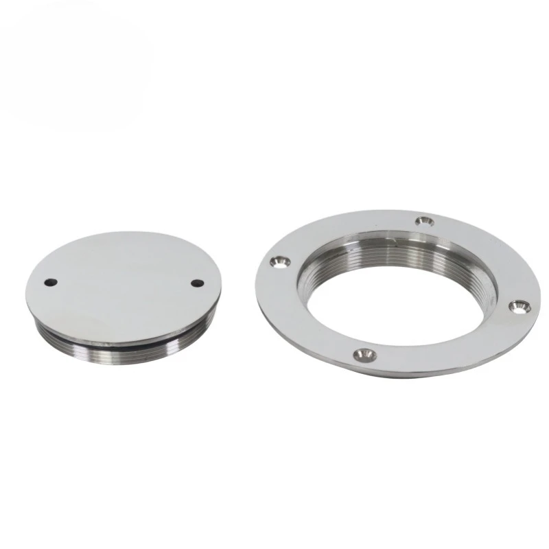 Marine 3 Inch 4 Inch Deck Disc 316 Stainless Steel, Wholesale Yacht Hardware Accessories 100/75 Disc