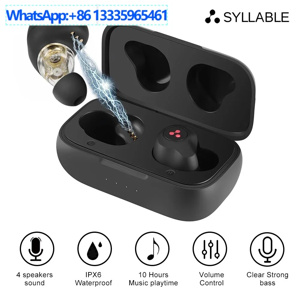 Cerbel S115 TWS in-ear, Qualcomm 3020 quad-core high-quality sound with charging compartment Bluetooth headset