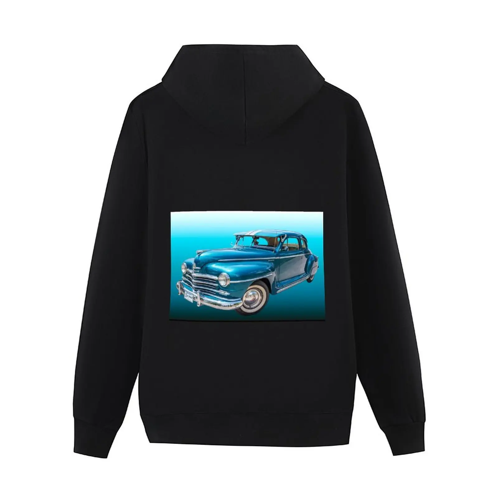 1948 بليموث خاص ديلوكس هوديي الجرافيك تي شيرت الرجال ملابس الشتاء الرجال ارتداء ملابس رجالية مصمم هوديس