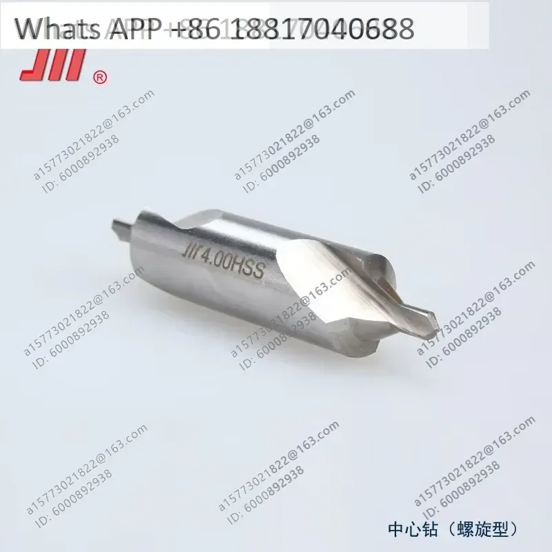 10PCS Volume A Center Drill Bits with Centering Spiral Groove for Old and New Standard 172 173 Type Sizes 0.5 1 2 3 4 5