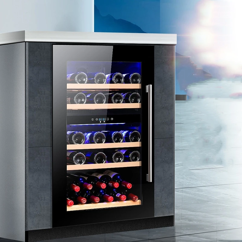 VANACE Large Big 300 Hundred Bottles 15cm Integrated Semiconductor Electric Refrigerator Wine Cooler