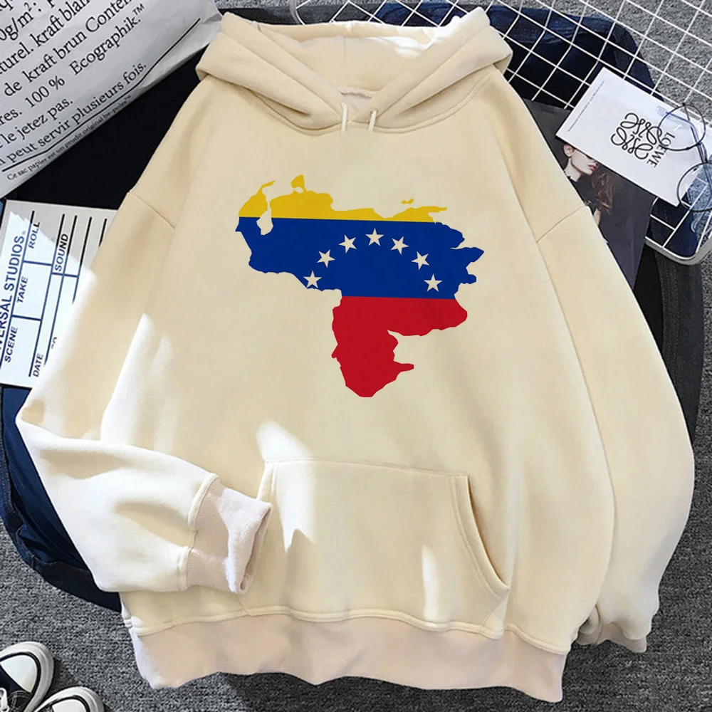 Venezuela hoodies women Winter  anime streetwear 2023 sweatshirts sweater female streetwear pulls