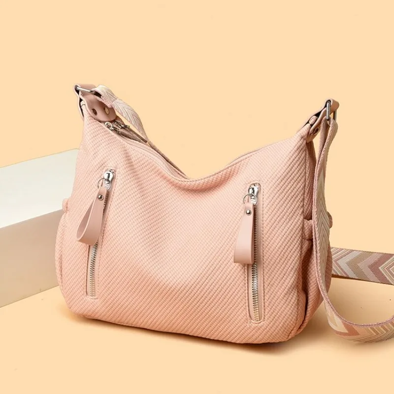 

Luxury Brand Leather Messenger Bag For Women Crossbody Shoulder Handbag By Famous Designer Classic