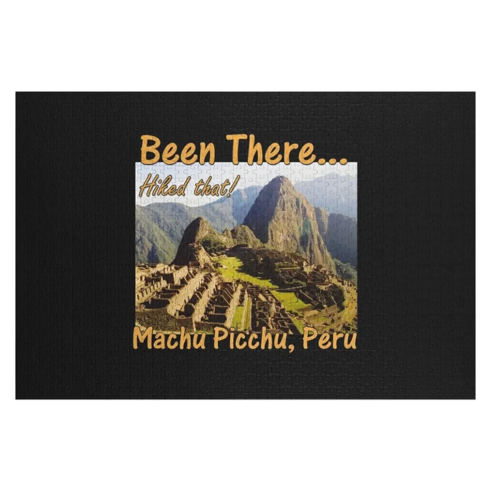 Peru Machu Picchu Inca Trail Hike Jigsaw Puzzle Personalised Toys Customized Gifts For Kids Personalized Name Puzzle