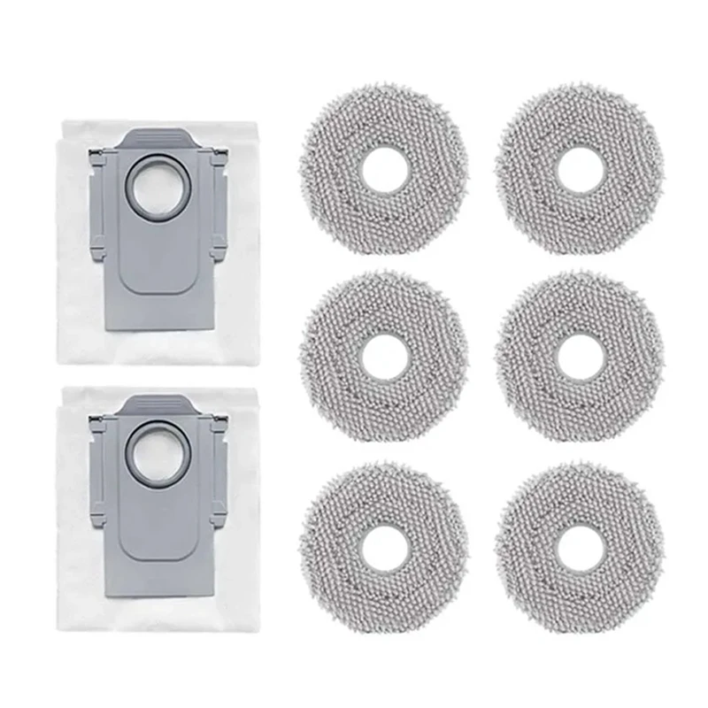 Dust Bags For Roborock Q Revo Qrevo Master Qrevo Maxv Qrevo Pro Qrevo S Parts Mop Cloth Mop Pads Rag Accessories