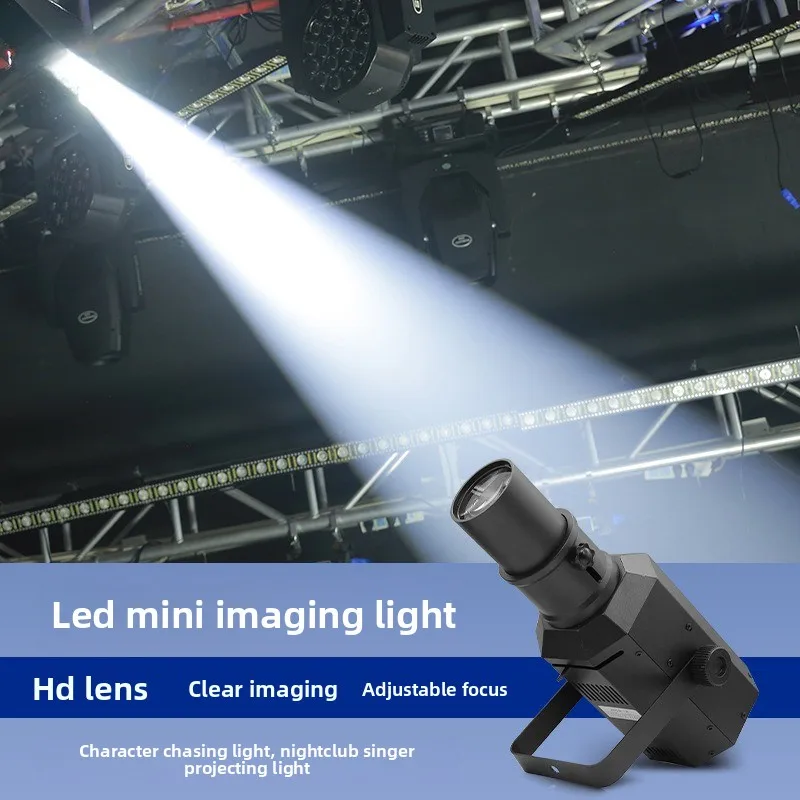 

Stage Imaging Light Mini Follow Light Wedding Small Theater Ballroom Wedding Focusing Spotlight 30w Warm Light Soft Light