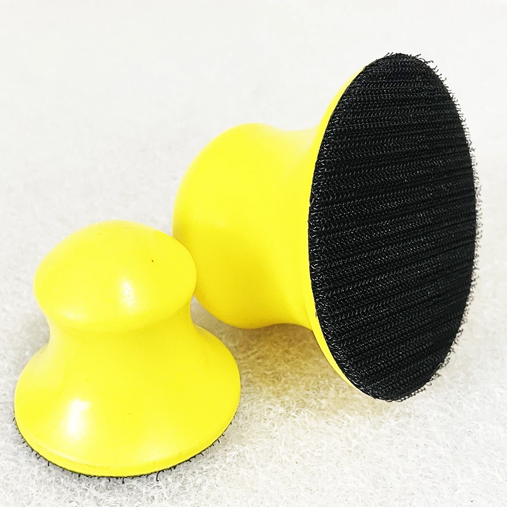 2/3/4 Inch Backing Plate Hook and Loop Hat Shape Backing Pads for Polishing Holder for Polishing Pads Sanding Disc Backer