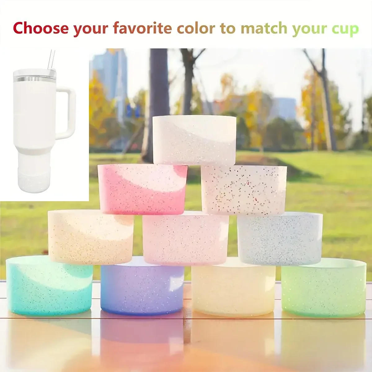 Sparkle Silicone Cu…