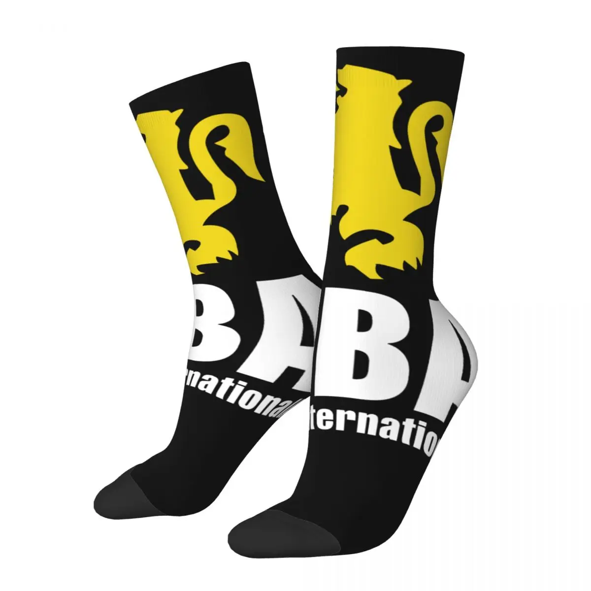 Funny Happy Men's compression Socks KIBA Retro Harajuku Escape from Tarkov FPS RPG MMO Game Hip Hop Novelty Seamless Crew Sock