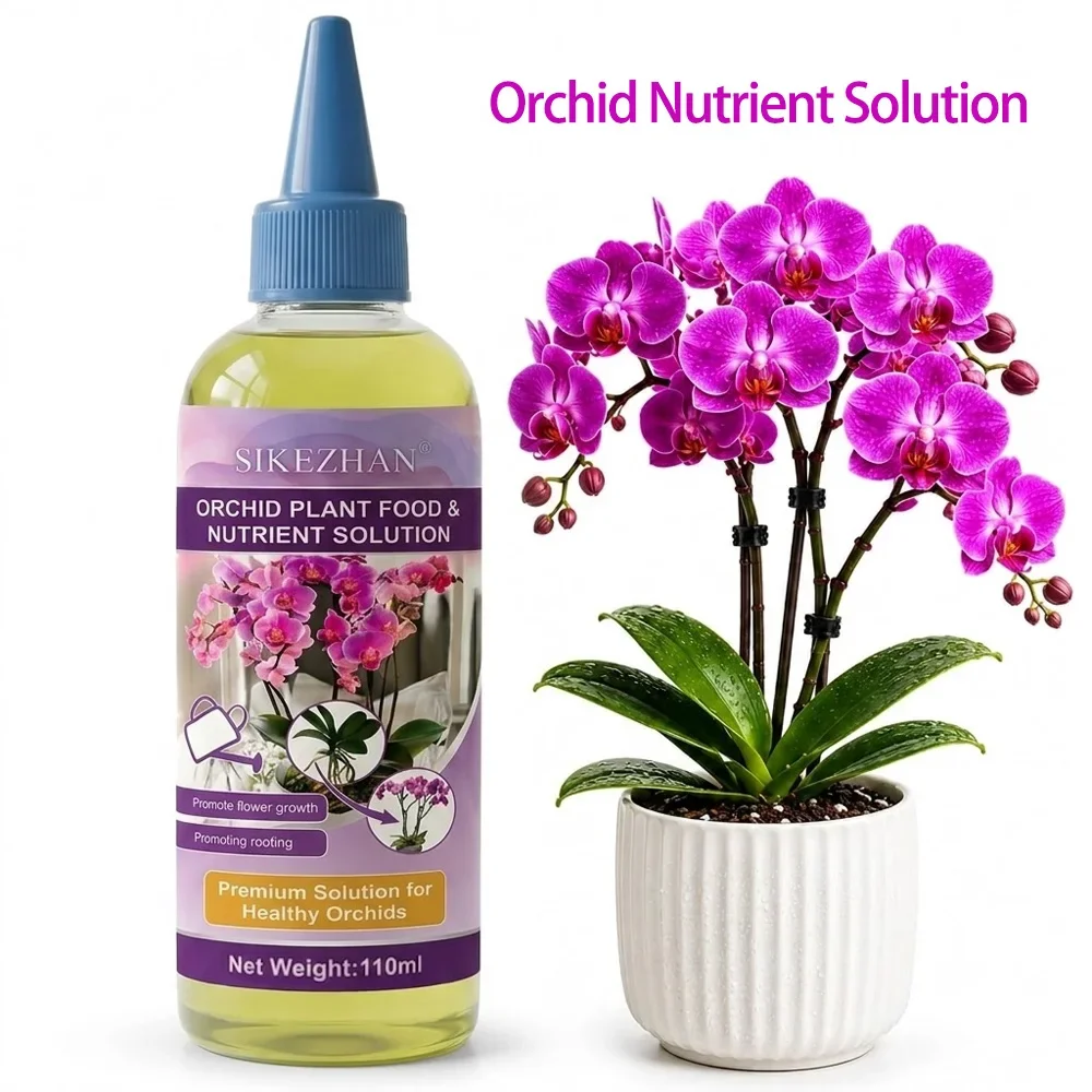 Professioneller Orchideen-Pflanzendünger Flüssigdünger Schnelle Wurzelbildung Blütenbildung Wachstumslösung für Gartenblumenpflege – Detail 1