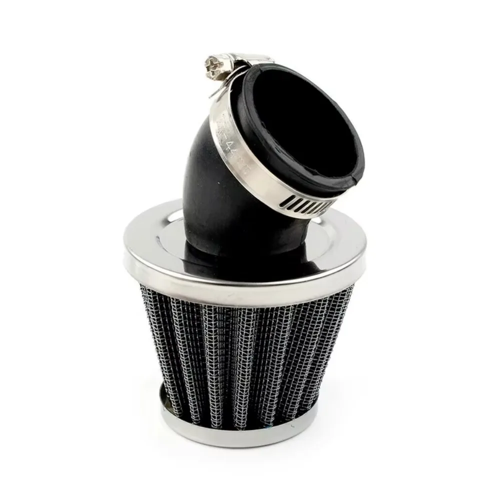 1pcs 38mm Motorcycle Bent Neck Air Filter For Pit Bike ATV Quad GY6 Moped Scooter