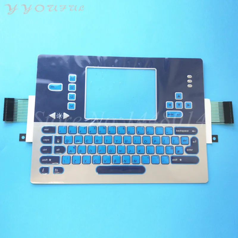 Inkjet plotter keyboard display Videojet VJ1510 VJ1210 VJ1610 VJ1520 VJ1220 VJ1620 keypad film series printer 1pc free shipping